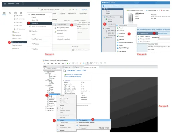 Figure 3 – You just created a snapshot of a virtual machine