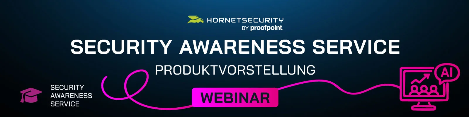 Security Awareness Service landingpage Hornetsecurity