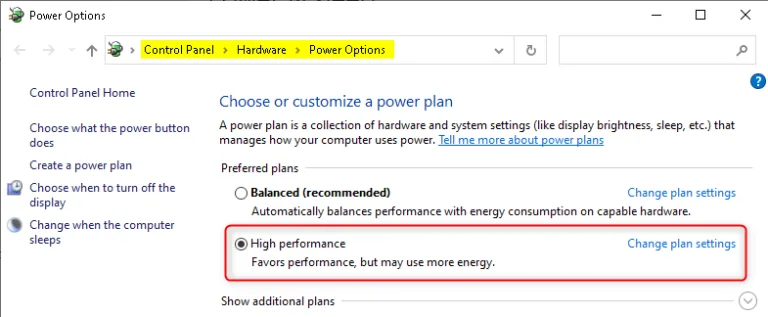 High Performance
