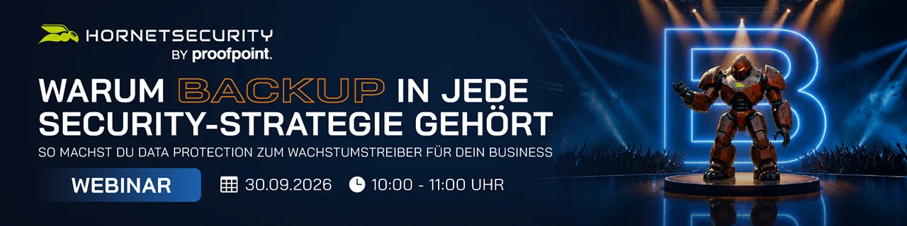 Warum Backup in jede Security-Strategie gehört