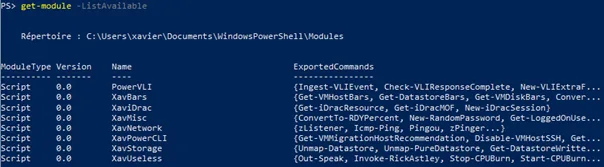 You can create your own modules containing your cmdlets