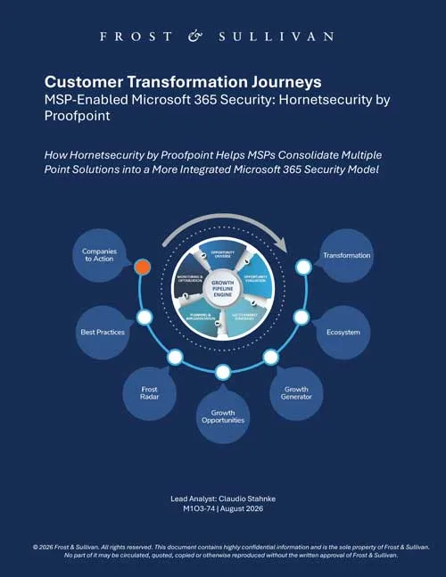 Frost & Sullivan : Customer Transformation Journeys Cover