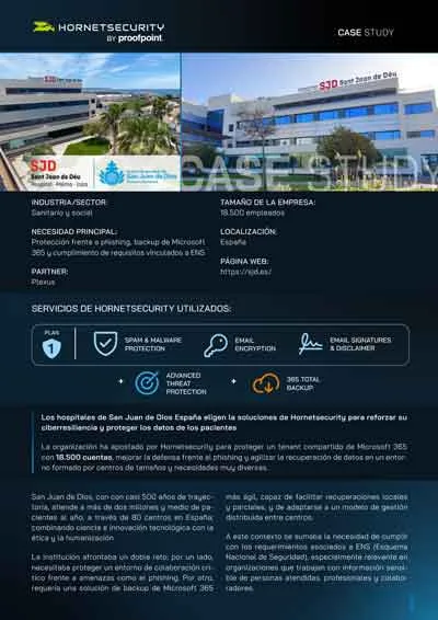 San Juan de Dios Case Study cover