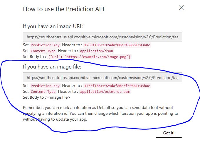 How to Use Prediction API