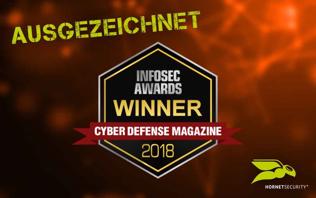 Hornetsecurity gewinnt InfoSec Award