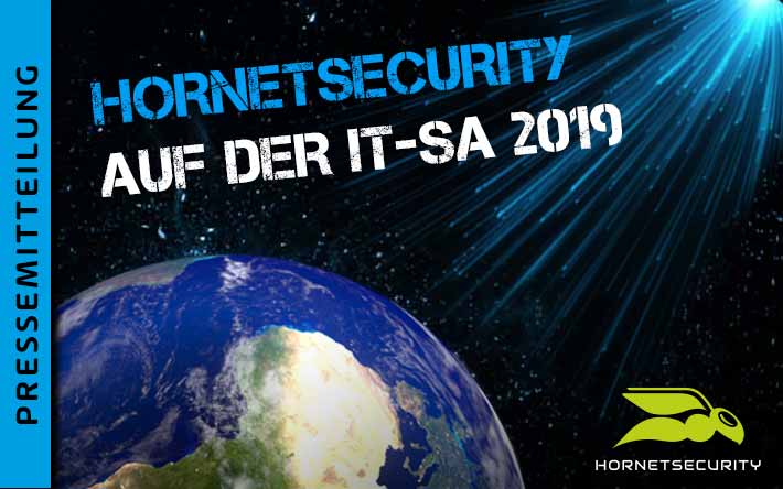 Ich will Cloud – Hornetsecurity auf der it-sa 2019