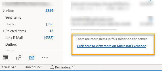 Outlook Deleted Items Folder