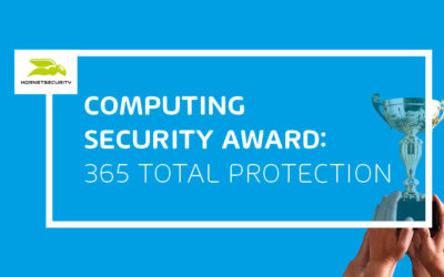 365 Total Protection honored with Computing Security Award 2020