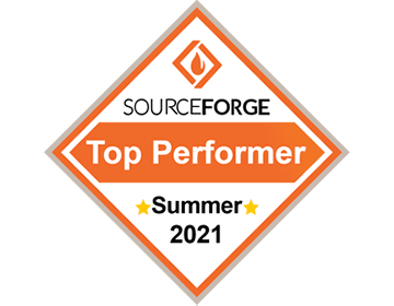 SourceForge Top Performer Summer 2021