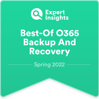 Best Of O365 Backup And Recovery Award
