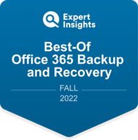 Best Of Office 365 Backup and Recovery Award