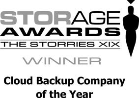 Storage Awards Cloud Backup Company of the Year-winner