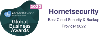 Hornetsecurity 2022 Global Business Awards Winners Logo