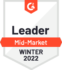 G2 Leader Mid Market Winter 2022