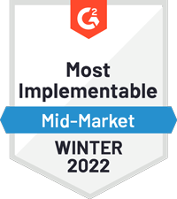 G2 Most Implementable Winter 2022