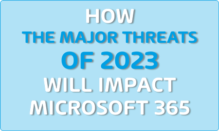 How The Major Threats Of 2023 Will Impact Microsoft 365
