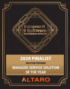 European IT and Software - Managed Service Solution of the Year Finalist
