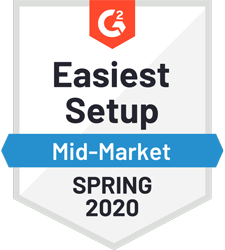 G2 - Easiest Setup Mid Market