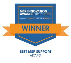 MSP Innovation Awards - Best MSP Support Winner