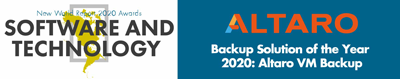 New World Report - Backup Solution of the Year