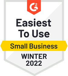 G2 - Easiest to Use Small Business