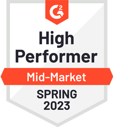 G2 - High Performer, Mid Market, 365TB
