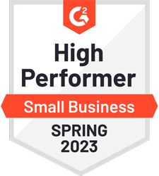 G2 - High Performer, Small Business, Europe, 365TB