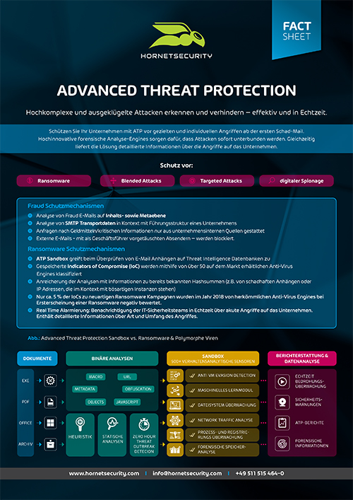 Fact Sheet Advanced Threat Protection