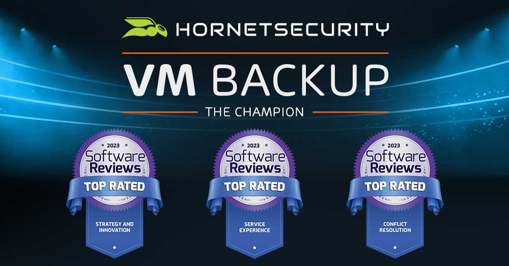 Hornetsecurity VM Backup se sitúa a la cabeza en Backup y Disponibilidad