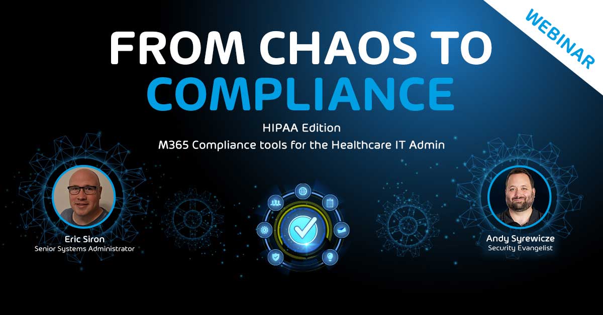 Webinar - From Chaos to Compliance