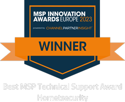 ChannelPartnerInsight - Best MSP Technical Support Award Winner