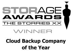 Storage Awards - Cloud Backup Company of the Year, Winner