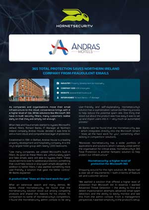 Andras Hotels Case Study