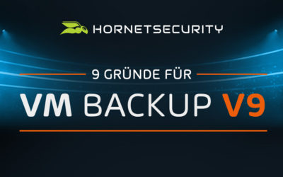Neun Gründe, warum Sie sich für VM Backup V9 als Backup-Lösung entscheiden sollten
