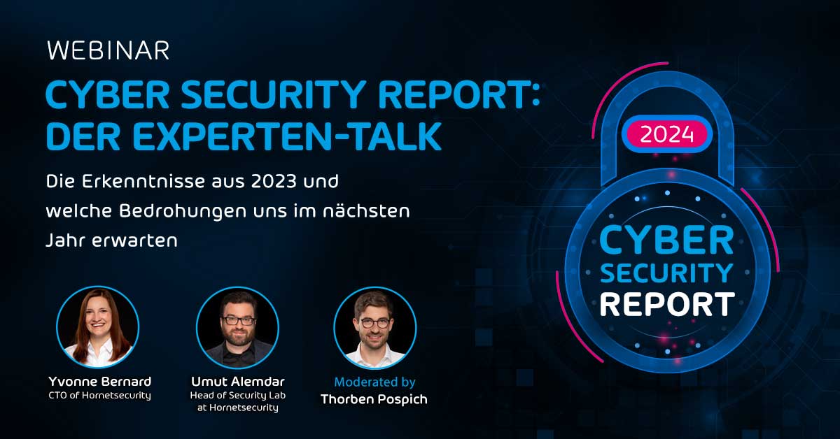 Cyber Security Report - der Experten-Talk