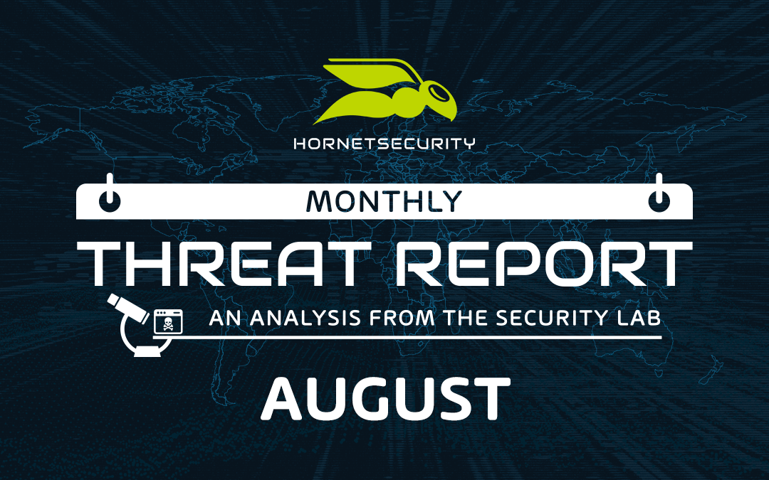 Monthly Threat Report August 2023: WormGPT and an Increase in Email Security Threats