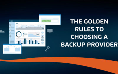 The Golden Rules to Choosing a Backup Provider